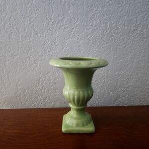 Elegant Green Ceramic Vase